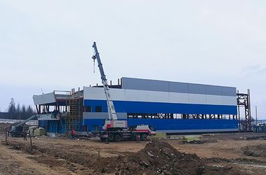 Строительство сервисного центра в Республике Саха (Якутия) часть 6